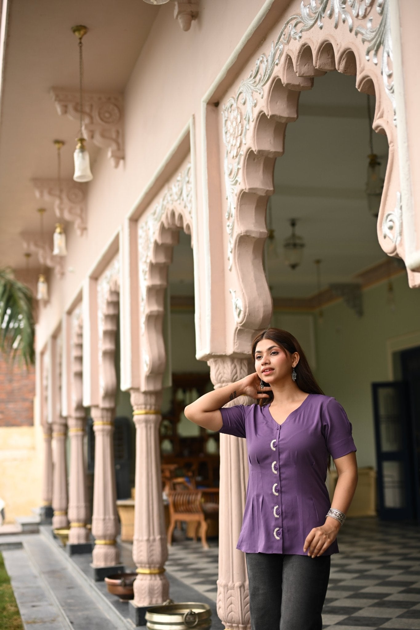 Crescent shirt - BURANSHH